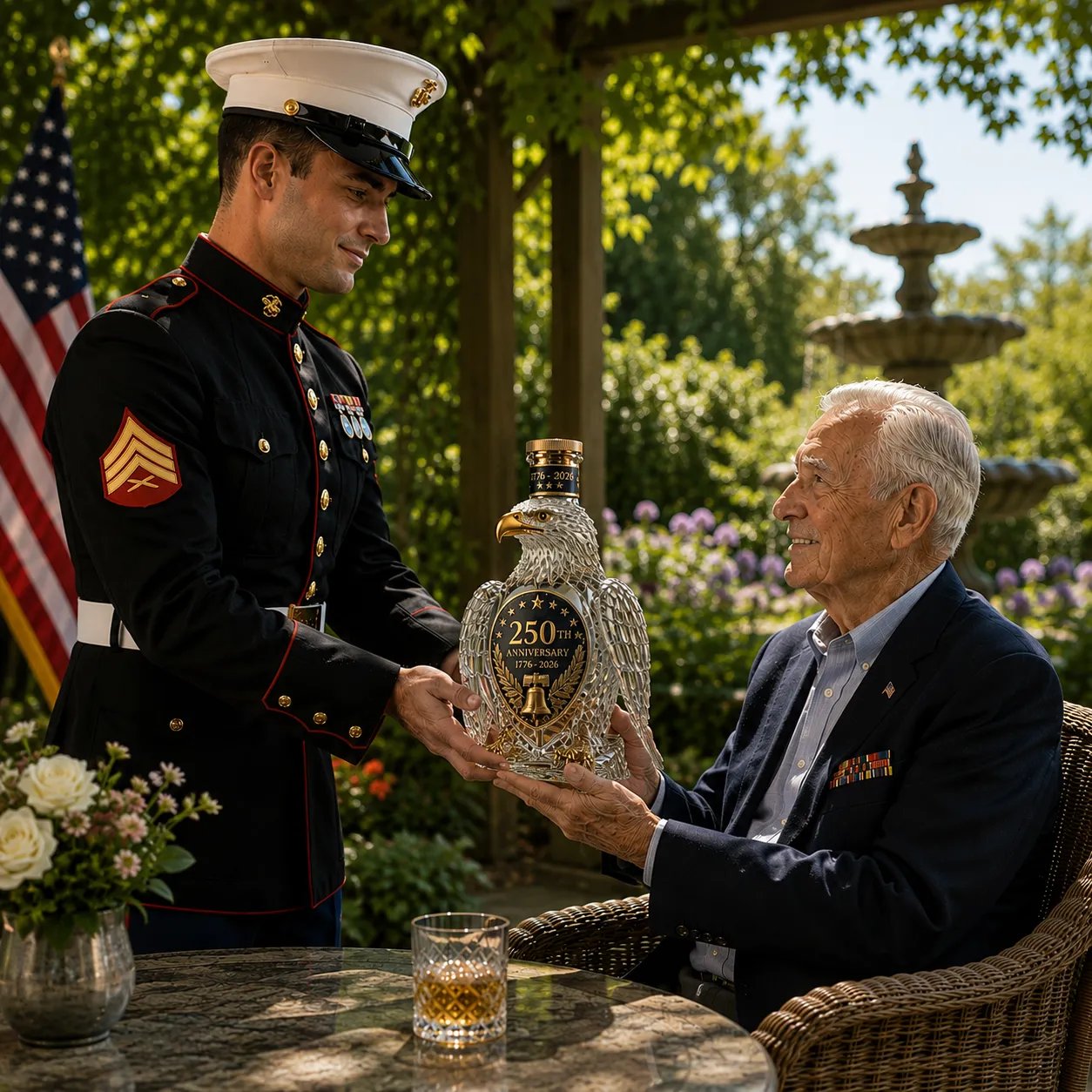 🏆Flash Sale✨🇺🇸 250th Anniversary Eagle Whiskey Decanters🦅 Celebrate 250 Years of American Pride