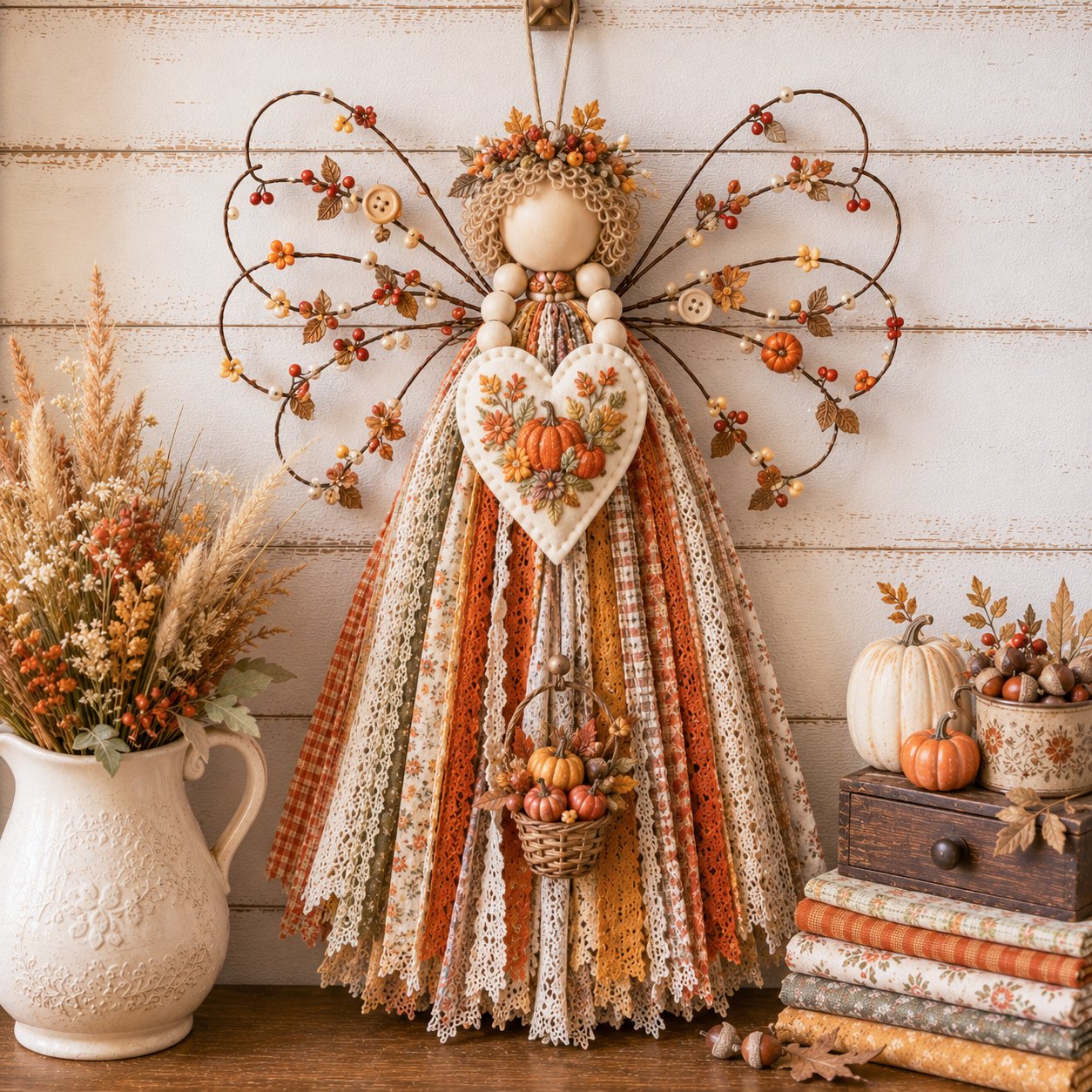 🔥HOT SALE - 🪽 Angel Fabric Hanging DIY Kit