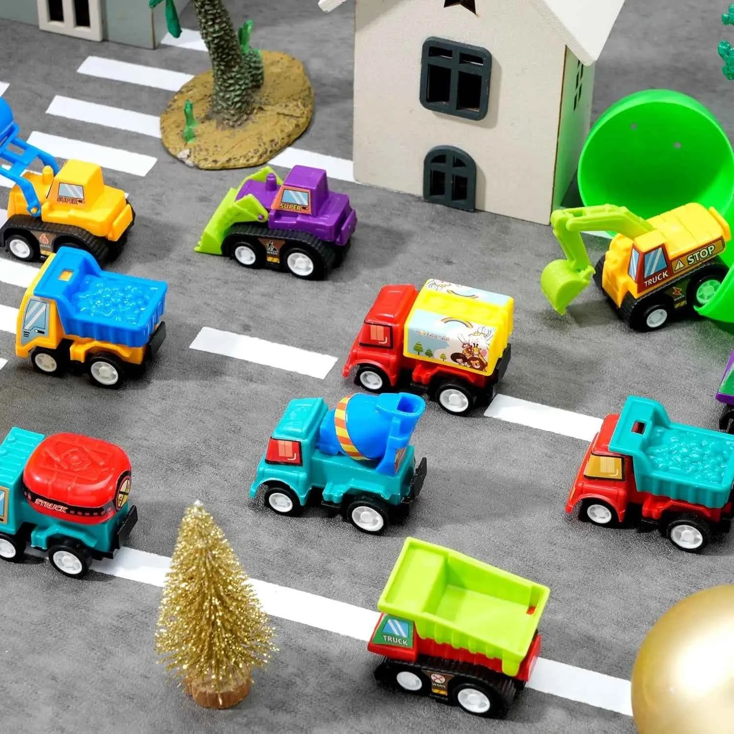 🚗 Prefilled Easter Eggs with Toy Cars | 12PCS Egg Fillers