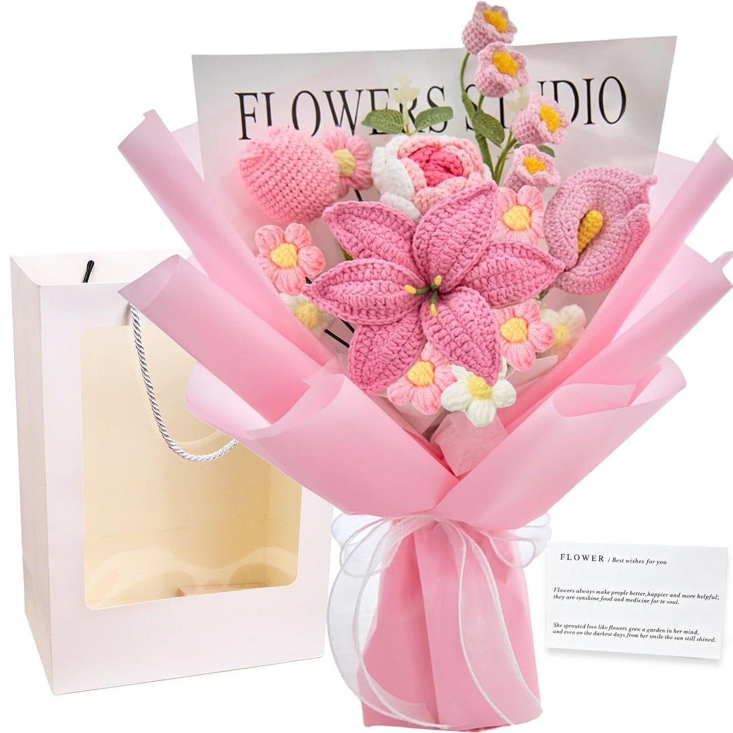 🌺Mother‘s Day 58% OFF| 🏵️Give Mom a Timeless Gift This Mother’s Day – A Handcrafted, Forever Blooming Crochet Flower Bouquet🌸💖