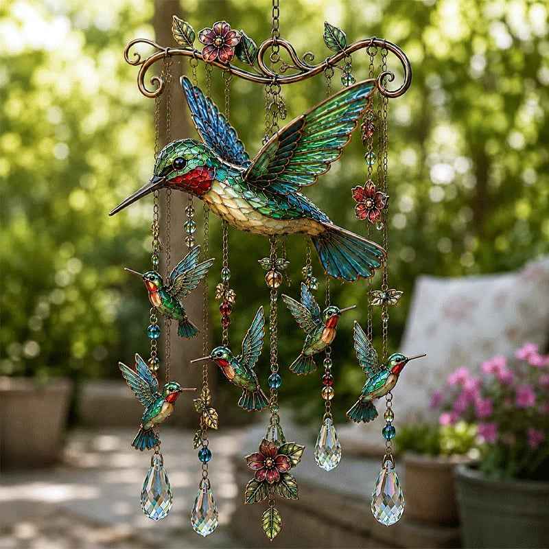 🐦🎐Last Day 49% OFF - 🐦🎐Graceful Hummingbird Wind Chime