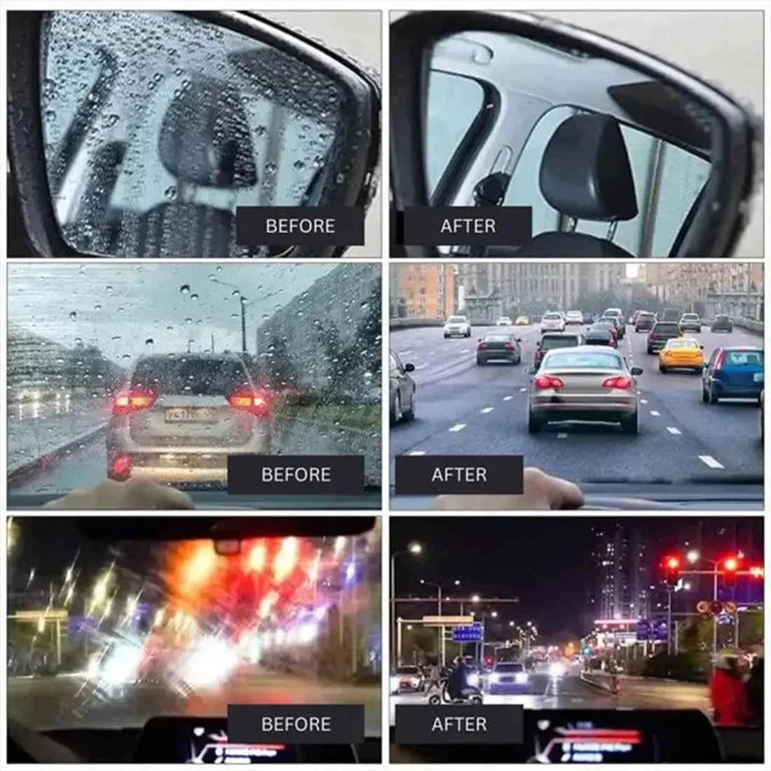 ✨ Car Window Oil Film Remover | Glass Cleaning Cream