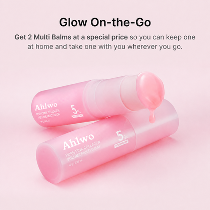 Final 3 hours 75% OFF💜LAST DAY - BUY 1 GET 1 FREE💜Pink Collagen Volume Multi Balm