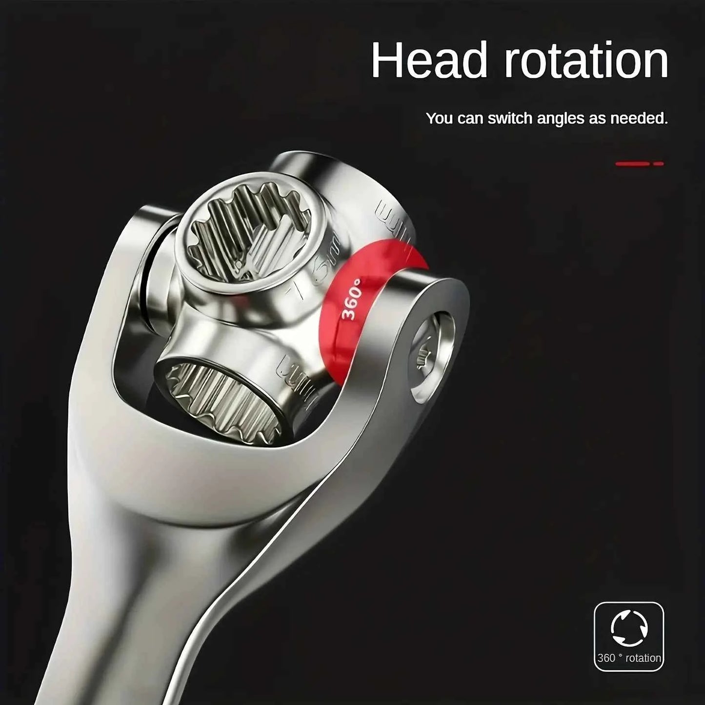 🔧 52-in-1 Universal Socket Wrench | 360° Rotating Multi-Tool