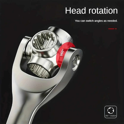 🔧 52-in-1 Universal Socket Wrench | 360° Rotating Multi-Tool