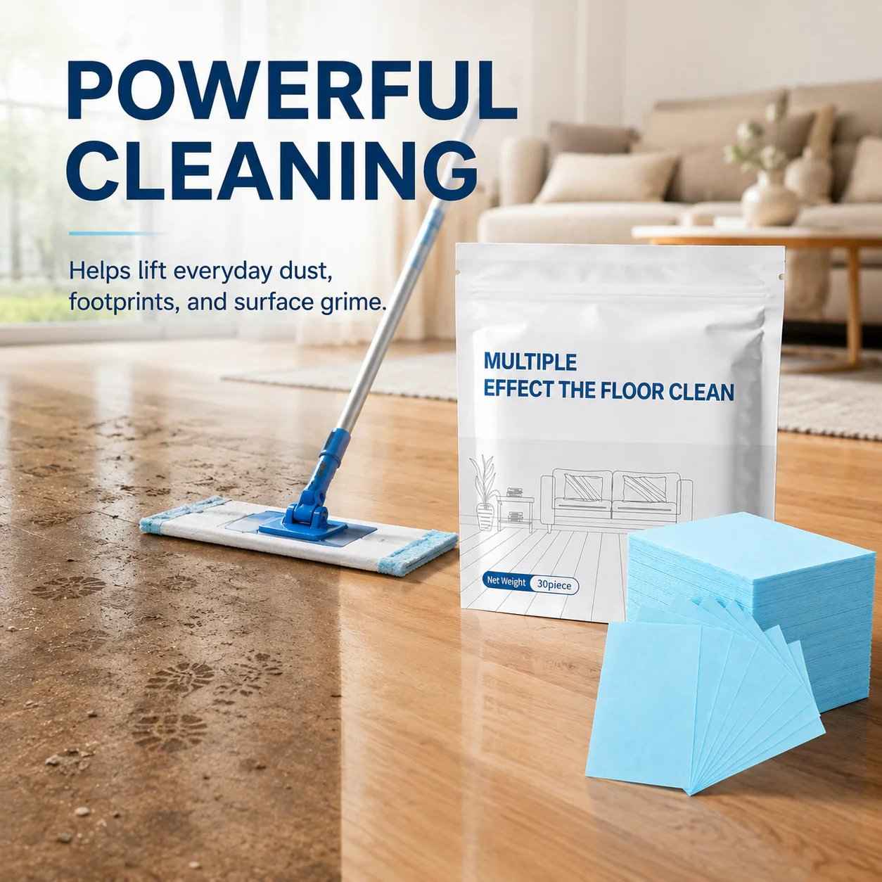 🔥LAST DAY 49% OFF -Floor Cleaning Tablets Multi-Surface Antibacterial Cleaner