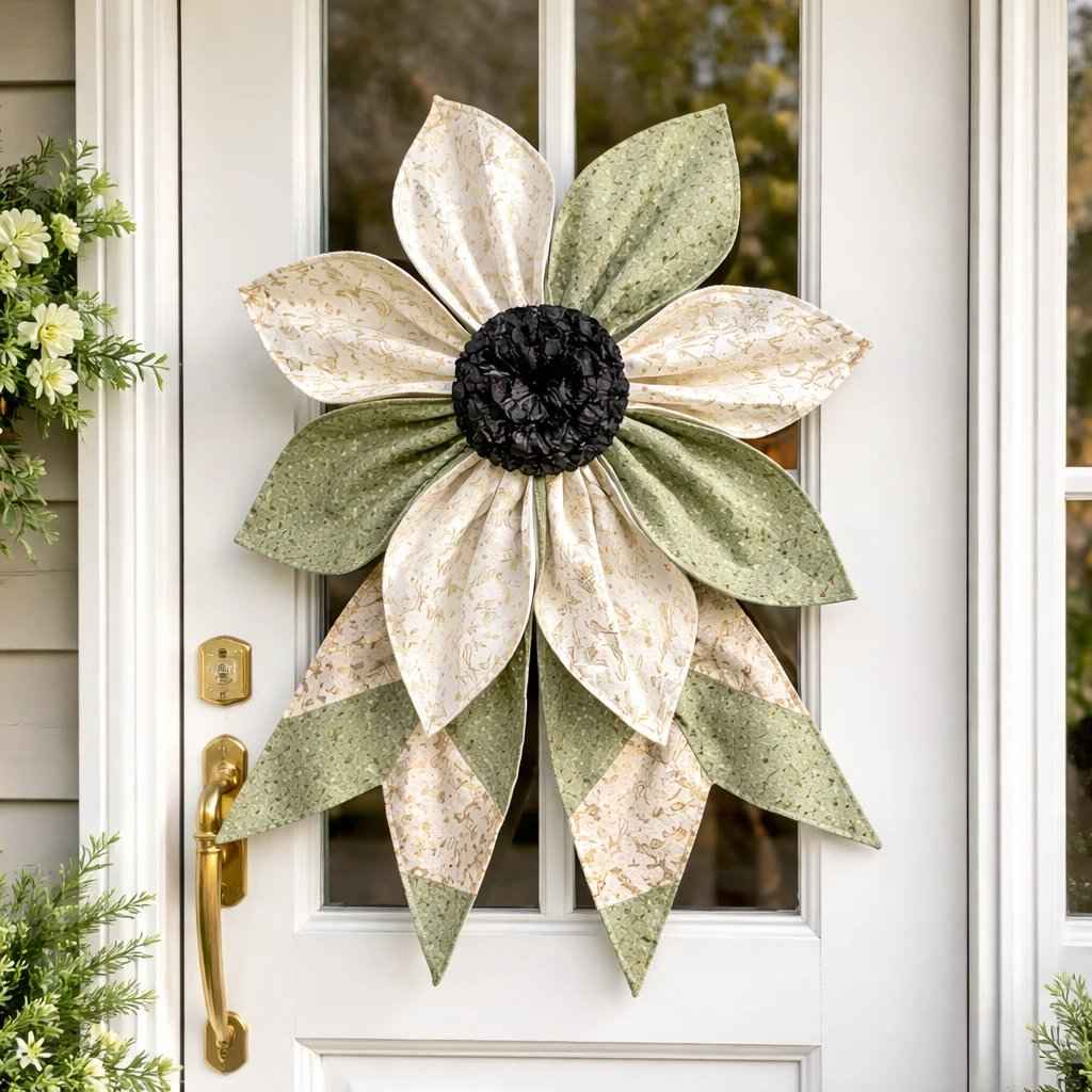 🔥Last Day 45% OFF🔥| 🏵️Upgrade Large Size The Heritage Bloom Wreath & Bow🌸