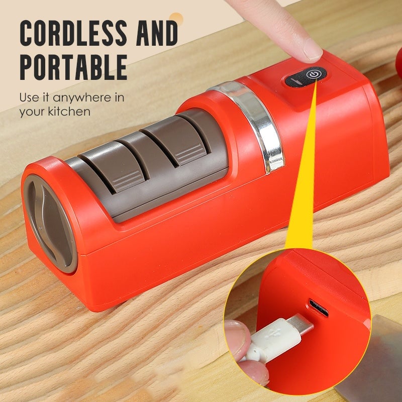 ✨Automatic Kitchen Knife Sharpener🔪