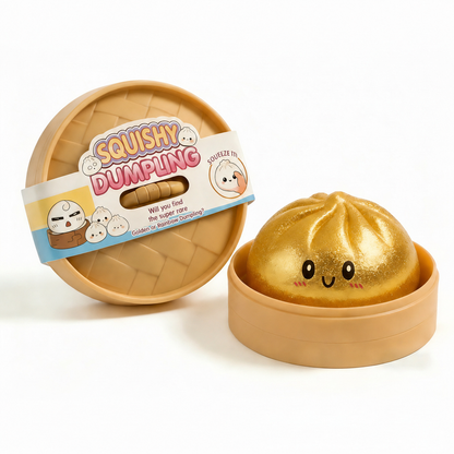 Kawaii Cute Rainbow Dumpling Squishy Stress Toy – Soft Slow-Rising Stress Relief Toy