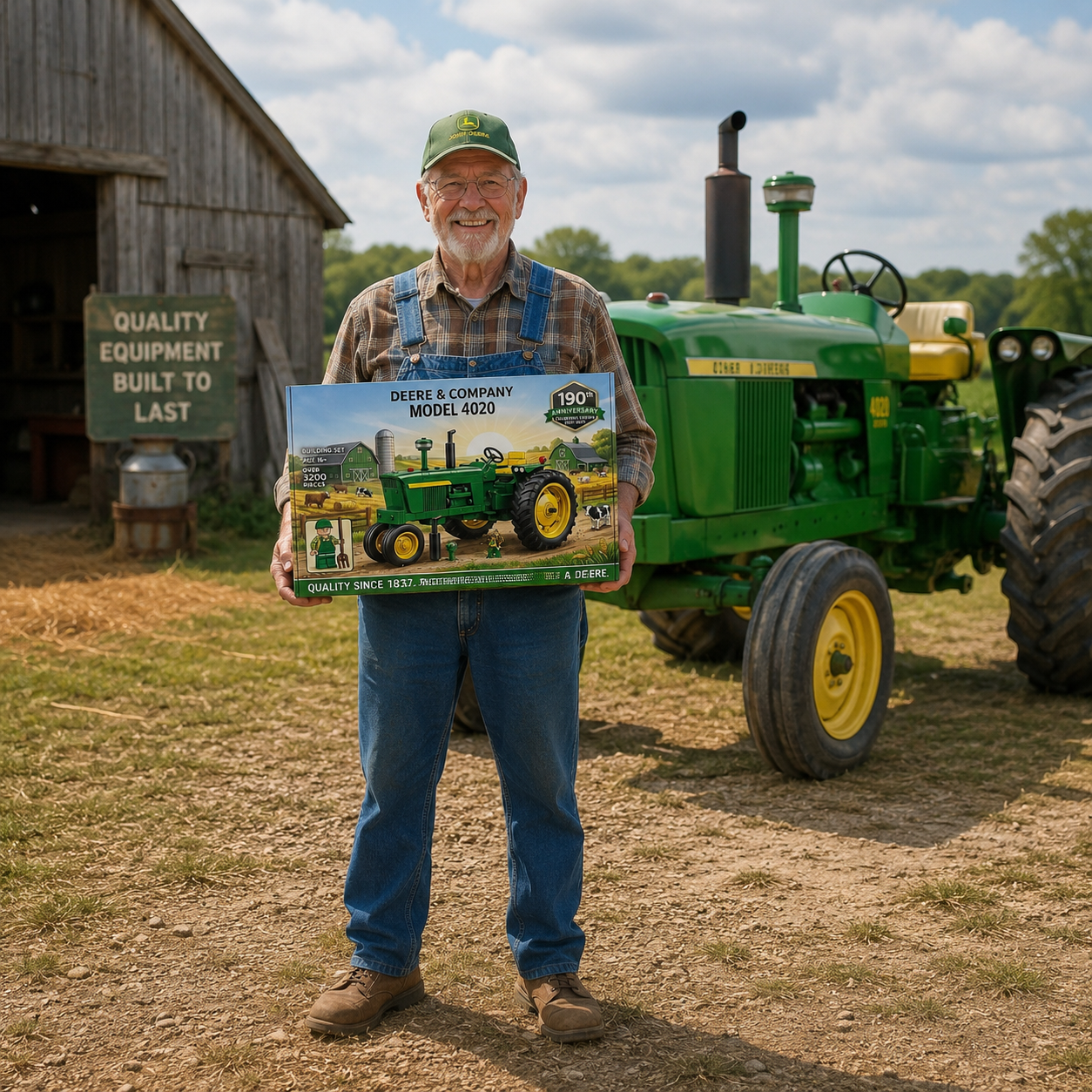 🚜More than a machine 💚190th Anniversary Model Diesel Tractor