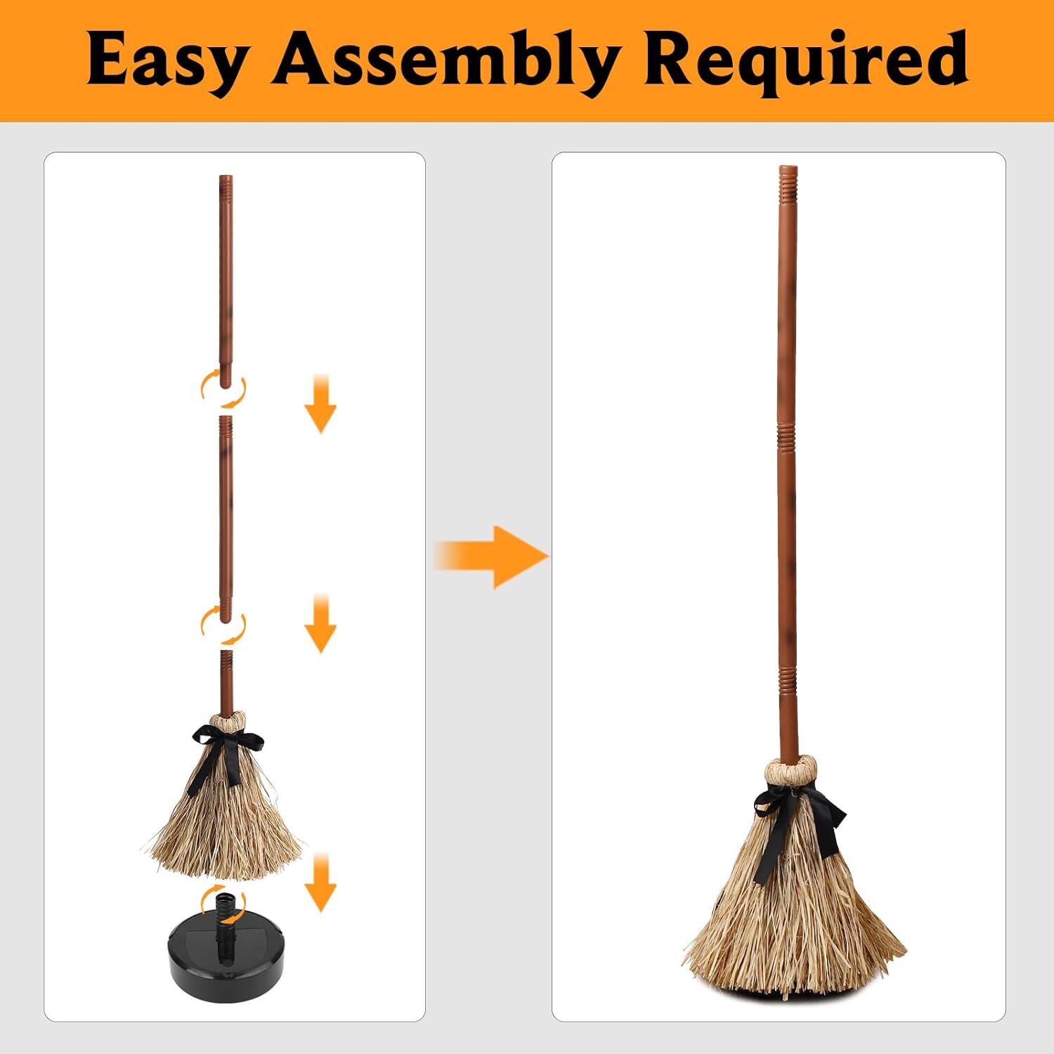 💥Halloween Sale 49% OFF🧙‍♀️🪄Floating Witch's Broom – Haunted Dancing Broom