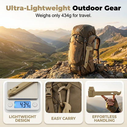 🔥LAST DAY 50% OFF - 🔨Multifunctional Camping Hammer & Tent Stake Puller🎁
