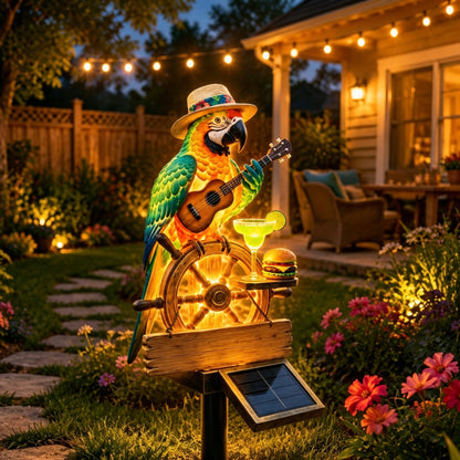 🌴 Solar-Powered Parrot Garden Light – Suitable for party settings