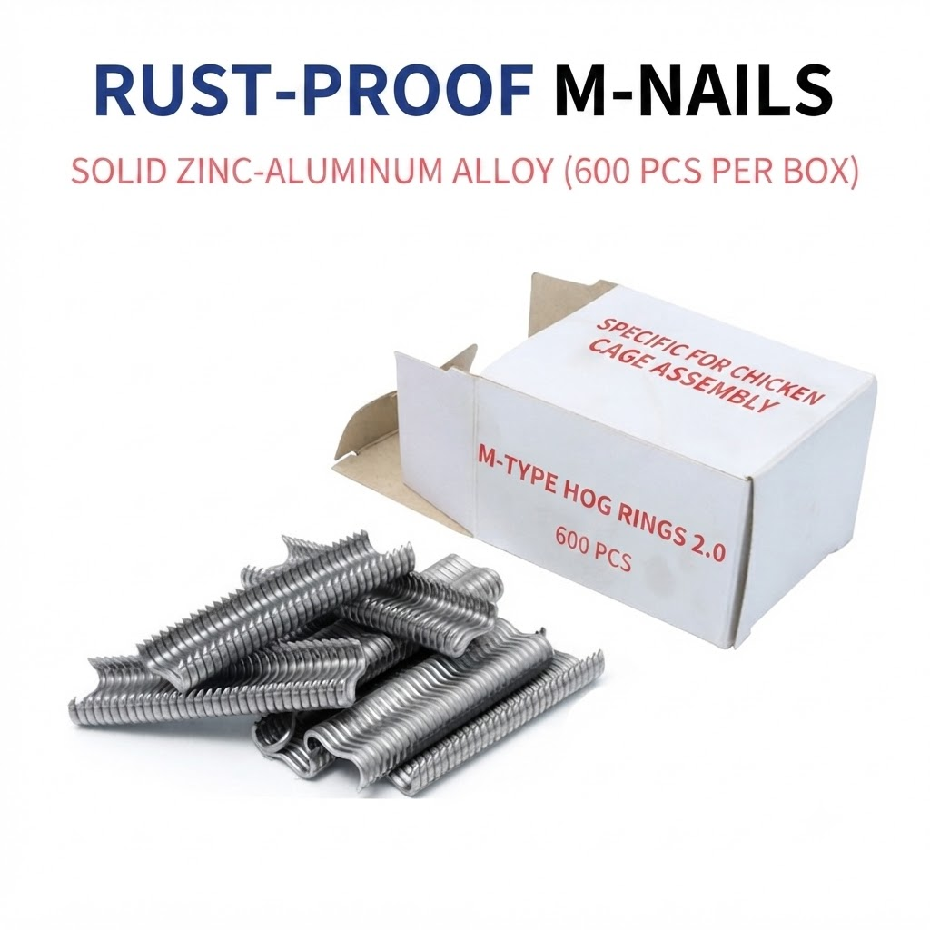 Galvanized metal nail