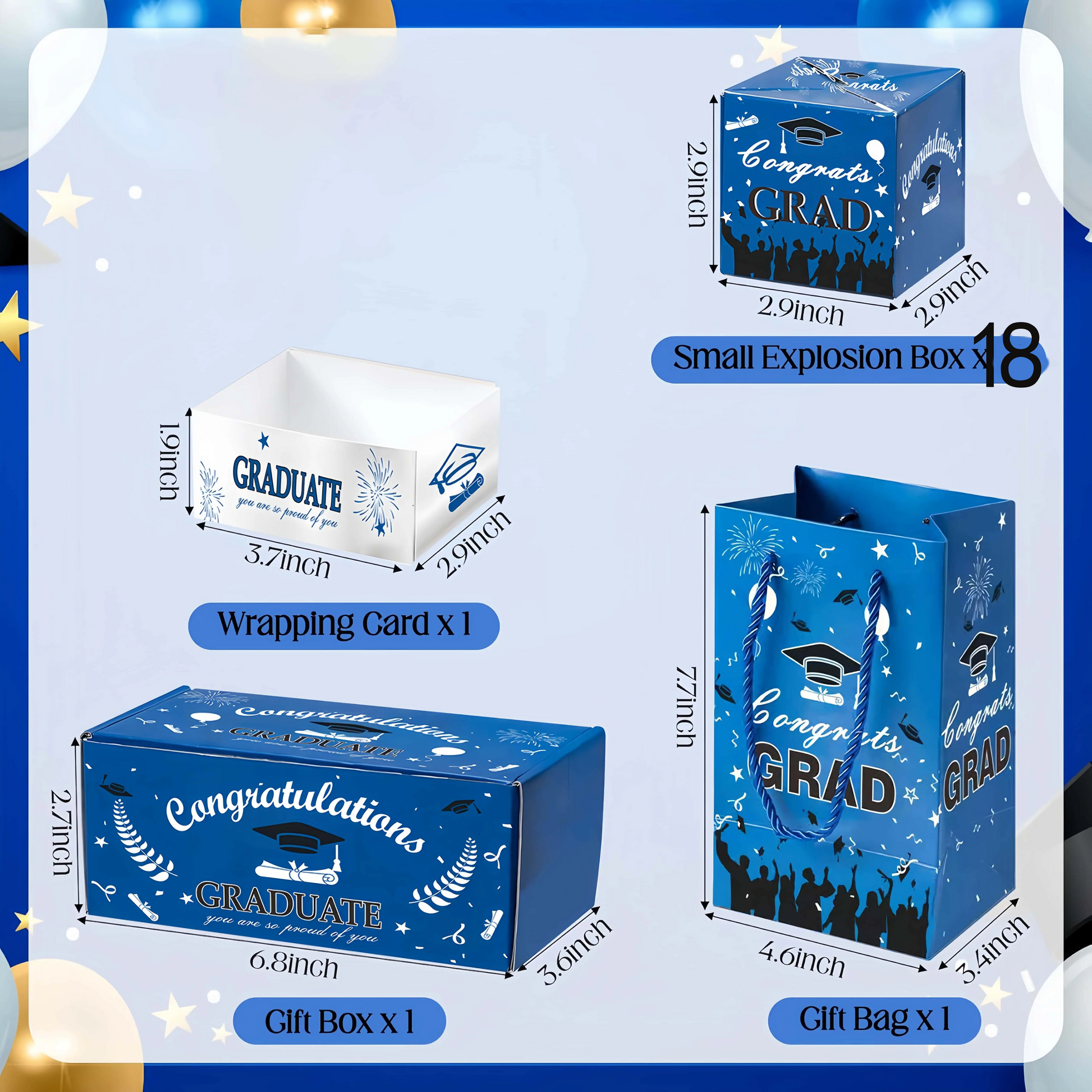 【🧑‍🎓Graduation Hot Sale 50% OFF🔥】Creative Folding Pop-Up Gift Box for 2026 Graduation🎓️