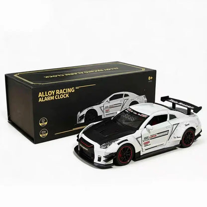 🚗 Hyper Car Alarm Clock with Realistic Engine Sound & LED Lights ✨