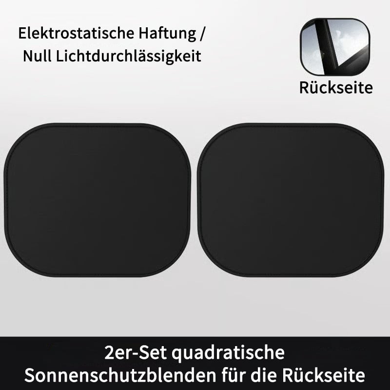 🚗Elektrostatische Sonnenschutzfolie für Autoseitenfenster – Sichtschutz, Hitzeschutz und Sonnenblende