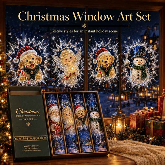 🎅Christmas Sale🎅2026 Christmas Window Decals