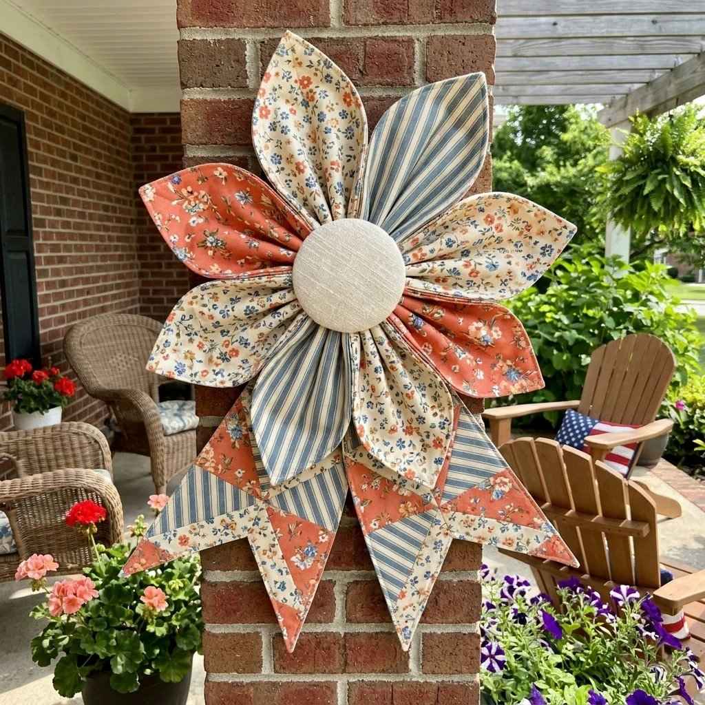 🔥Last Day 45% OFF🔥| 🏵️Upgrade Large Size The Heritage Bloom Wreath & Bow🌸
