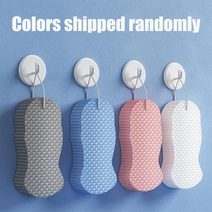🧽Magic Exfoliating Bath Sponge - Super Soft Exfoliating&Skin Friendly🩵 🧼 Reusable for Adults Children and Pregnant Women