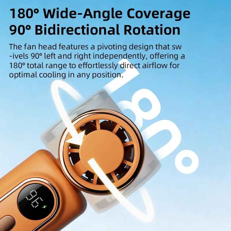 🔥Last Day Promotion| 🧊Mini Portable Handheld Clip Fan 💦– Brushless Motor, Cool Anytime, Anywhere💧