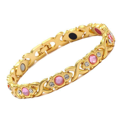 💎 Energy Magnetic Bracelet | Adjustable Diamond Ladies Bracelet