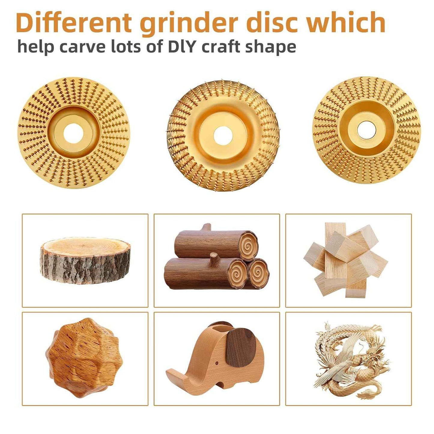 🛠️3PCS Wood Carving Disc Set