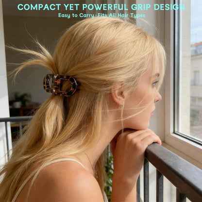 World's first magnetic hair clip! ✨-simple, stylish, and super easy to use.