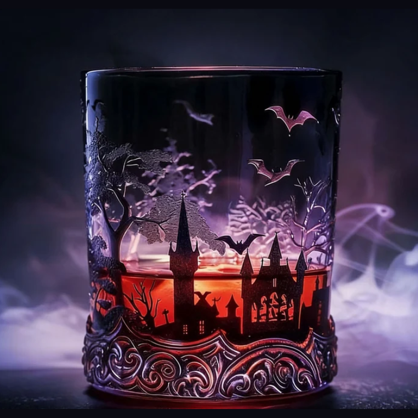 💥50% SAVINGS💀 Magic Potion Vampire Whiskey Decanter | Gothic Castle Glass Bottle Decor