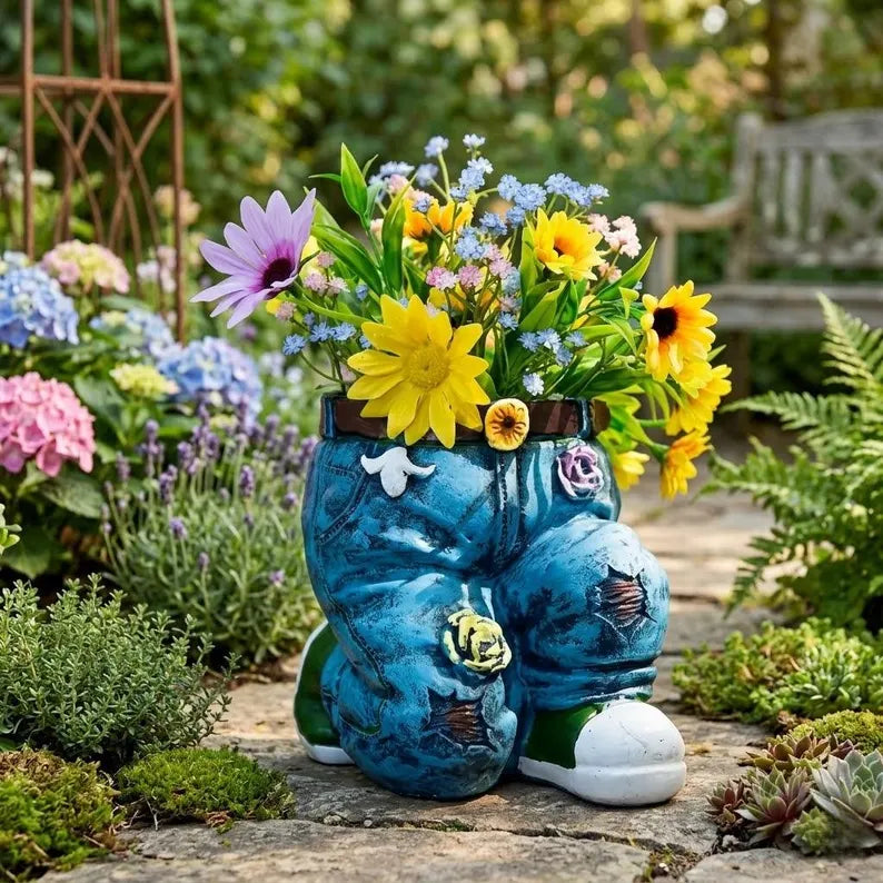 🪴 Cute Animal Sitting Planter 💥 Adorable Flower Pot for Succulents & Small Plants
