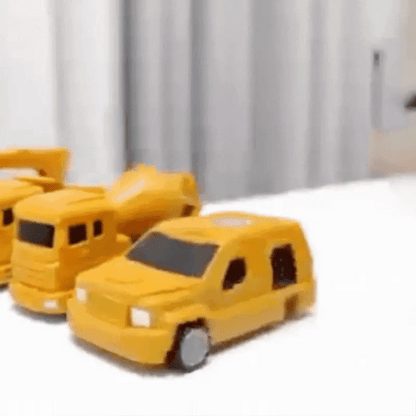 Magnetic Robo Car Adventure with Storage Box