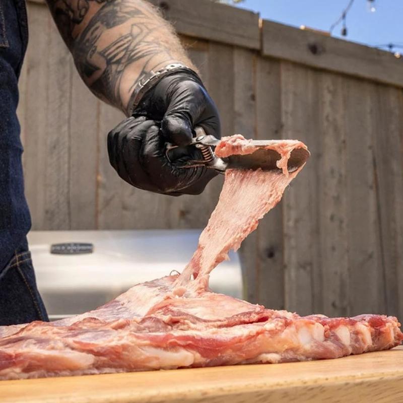 🎁For BBQ Season-47% OFF Now🎁Stainless Steel Rib Membrane Remover 🔪