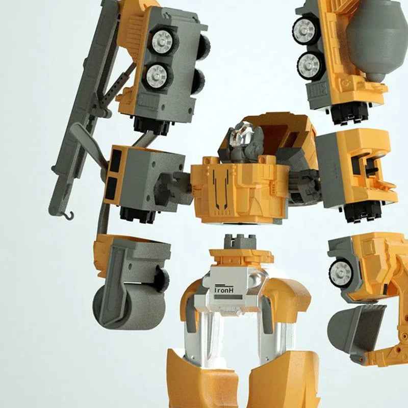 Magnetic Robo Car Adventure with Storage Box