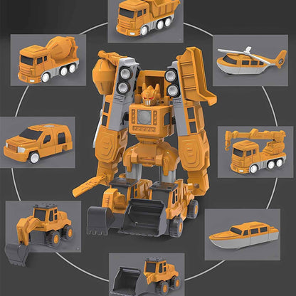 Magnetic Robo Car Adventure with Storage Box