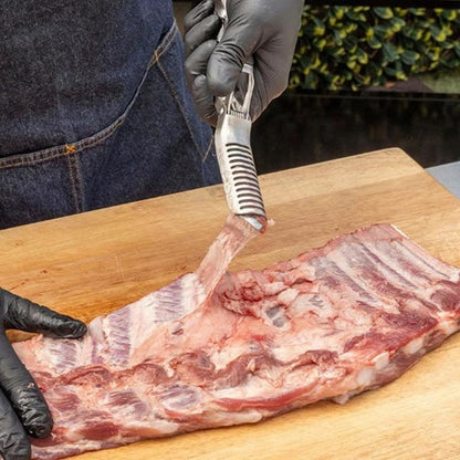 🎁For BBQ Season-47% OFF Now🎁Stainless Steel Rib Membrane Remover 🔪