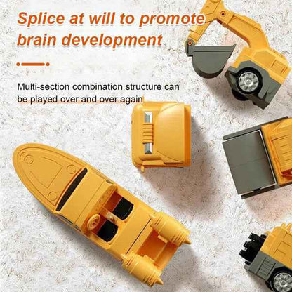 Magnetic Robo Car Adventure with Storage Box