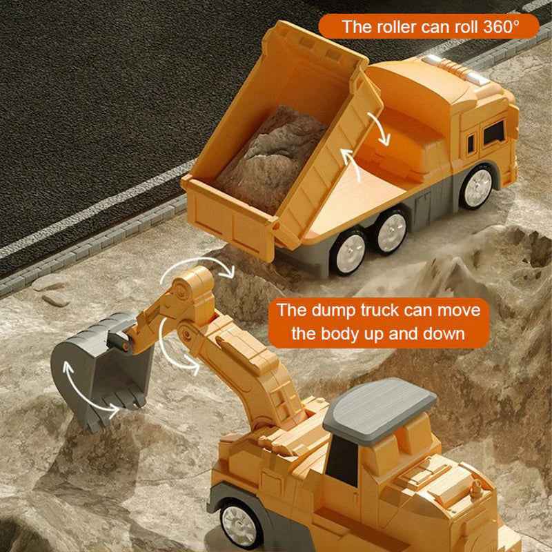 Magnetic Robo Car Adventure with Storage Box