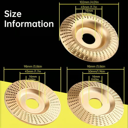 ✨ Pro-Grade Wood Carving Discs | 50% OFF ✦ Faster, Cleaner Woodworking Cuts🪵⚙️