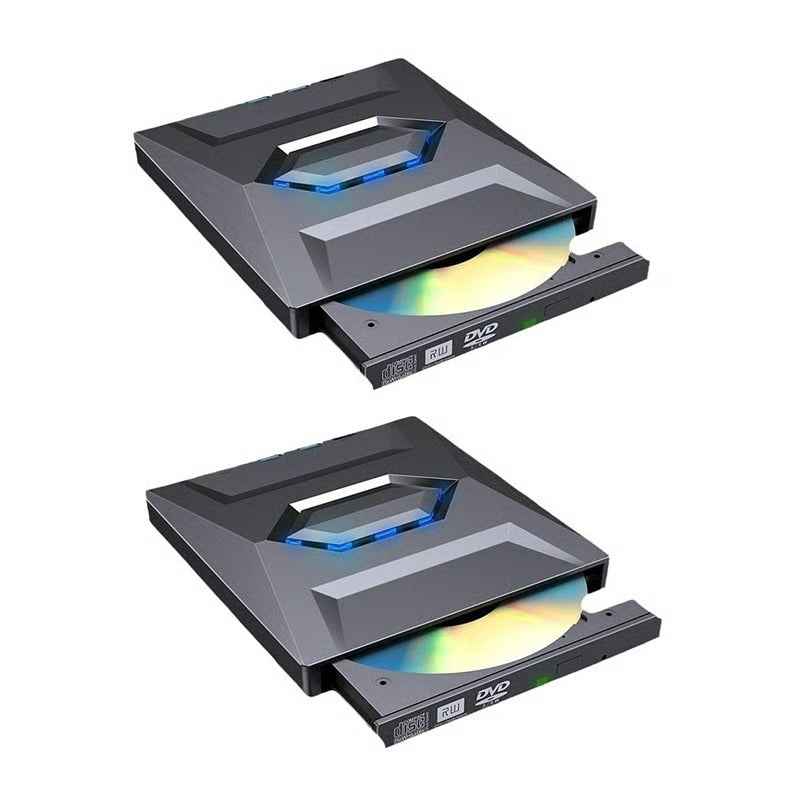 7-in-1 External USB DVD Drive & Blu-ray Player
