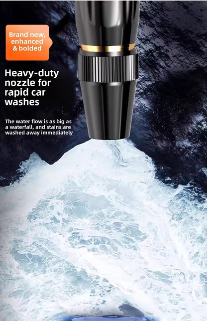 🔥Last Day 50% OFF🔥 High-Pressure Garden Hose Nozzle Kit 🚗💦 Car Wash & Plant Watering Spray Gun