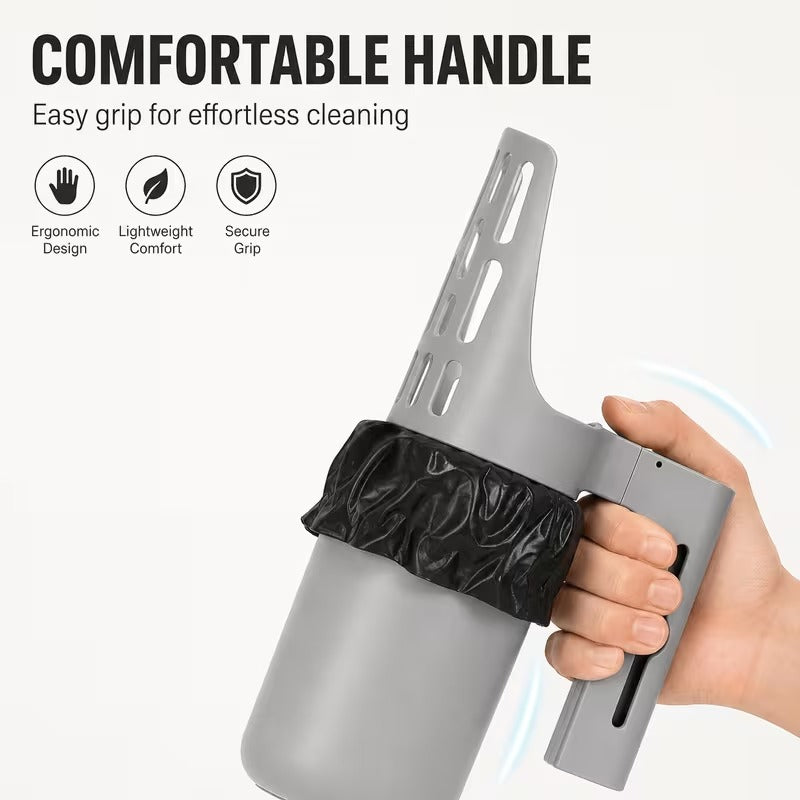 🐱 All-in-One Cat Litter Scoop with Built-In Waste Bin