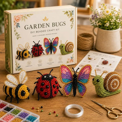 🏆Limited Time Sale 50% OFF🧵✨Petite 3D Beaded Animal Craft Kit