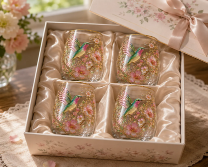 🔥🔥2026 Limited Edition Garden Dawn Embossed Glass Teacup