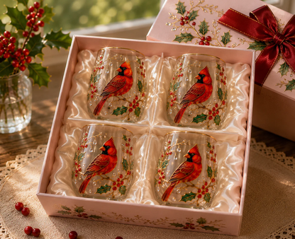 🔥🔥2026 Limited Edition Garden Dawn Embossed Glass Teacup