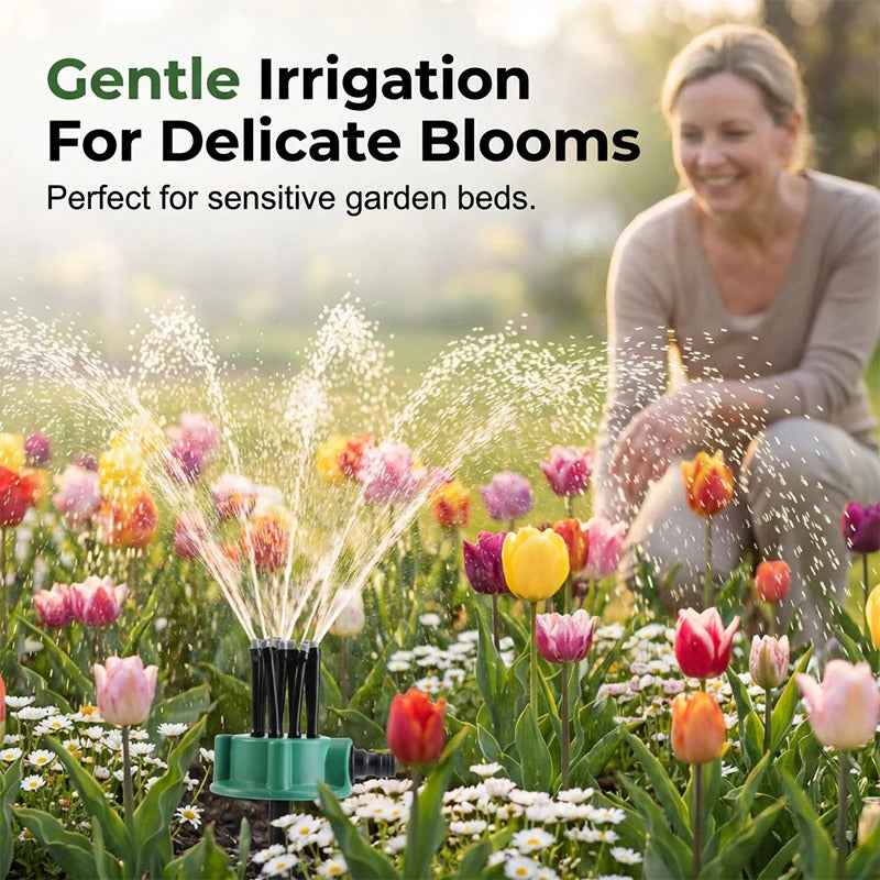 🌱 360° Flexible Garden Sprinkler | 50% OFF! Water Your Lawn Effortlessly