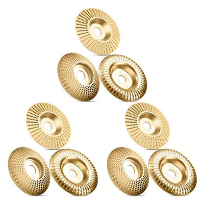 ⏰Wood Angle Shaping Wheel – Fast-Cut, Sharp, Wear-Resistant, for Angle Grinder