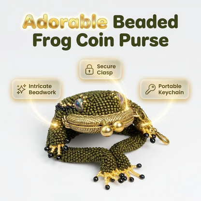 Charming Frog Coin Purse