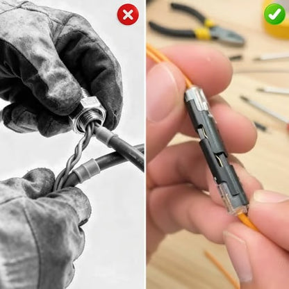 🔥Lock-Grip Push-In Wire Connectors | Fast, Gas-Tight Electrical Connections