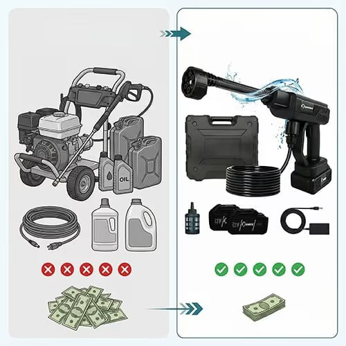 Cordless Pressure Washer Gun