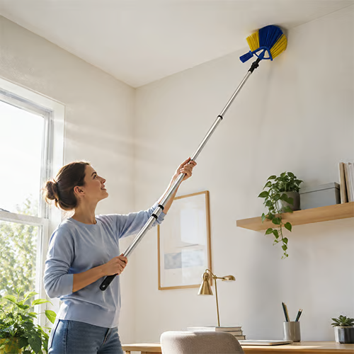 180° Adjustable Telescopic Ceiling Cleaning Brush